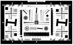 增強型ISO12233標準分辨率測試卡